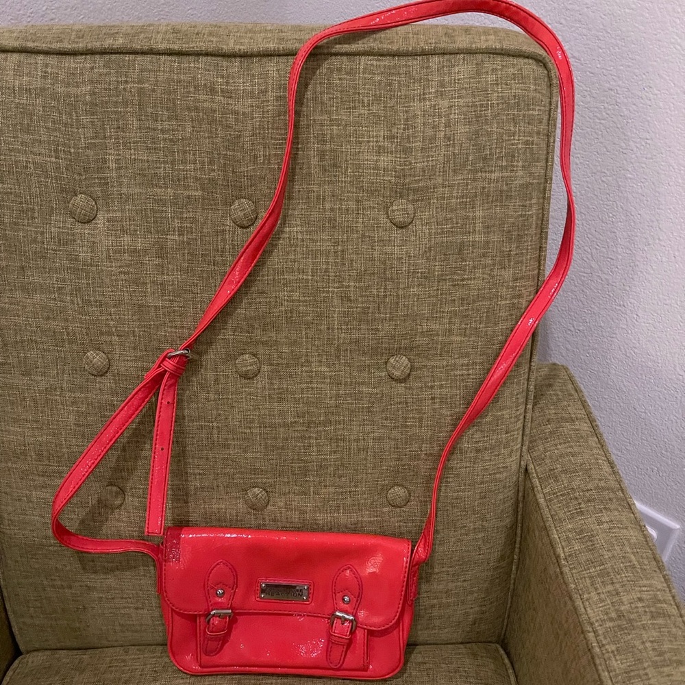 Kenneth Cole Reaction Orange Purse Crossbody